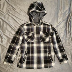 Levi's Boys Medium (12/14) Zippered Jacket Black